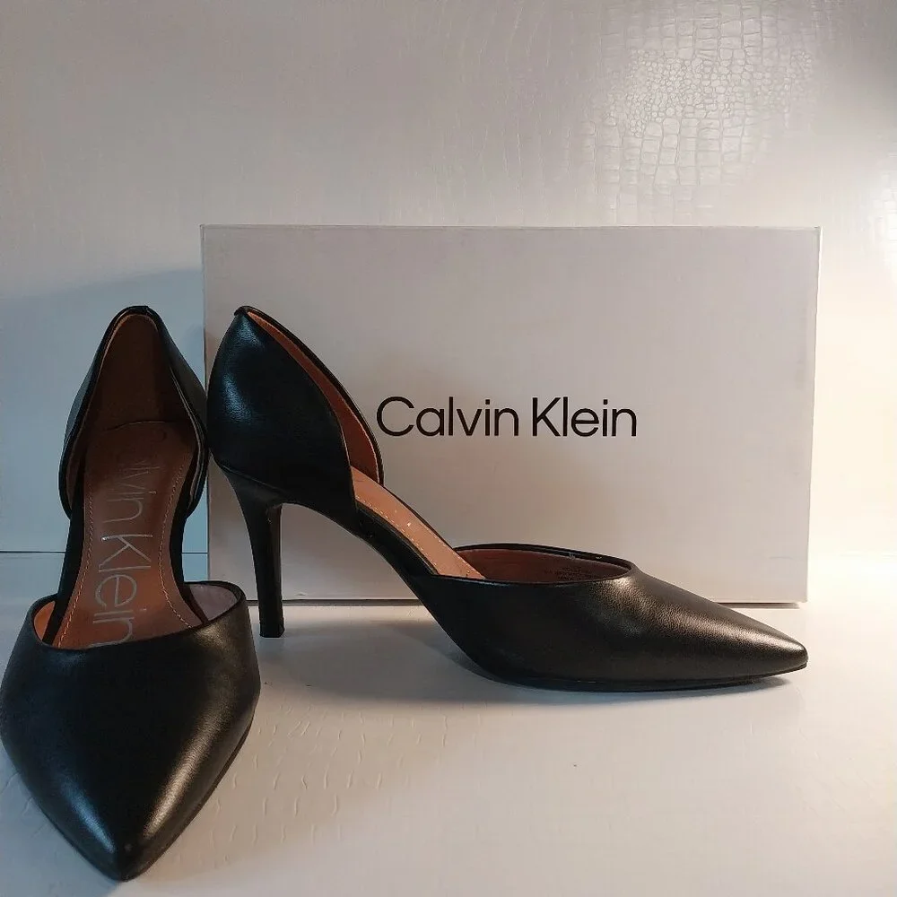 Calvin Klein Gloria d'Orsay Women's Pump Black - Picture 1 of 6